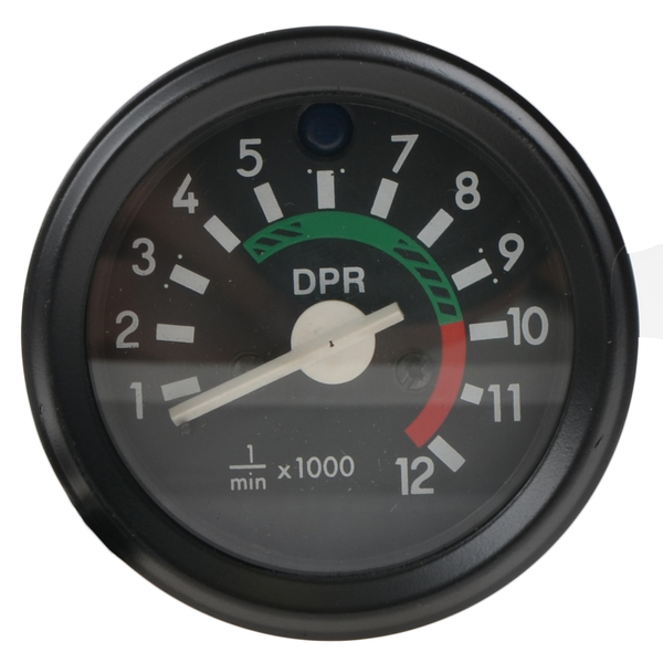Obrotomierz 12000 RPM 60mm 12V podświetlenie kontrolka Simson S51 S70 DPR