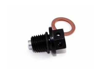 Korek spustowy oleju z magnesem czarny pitbike MRF Kayo Pitgang RXF