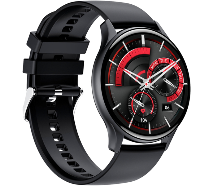 Smartwatch zegarek Rubicon męski RNCF11 czarny Bluetooth tryby sportowe SMS