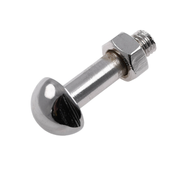 Śruba górna amortyzatora tył chrom SHL M11