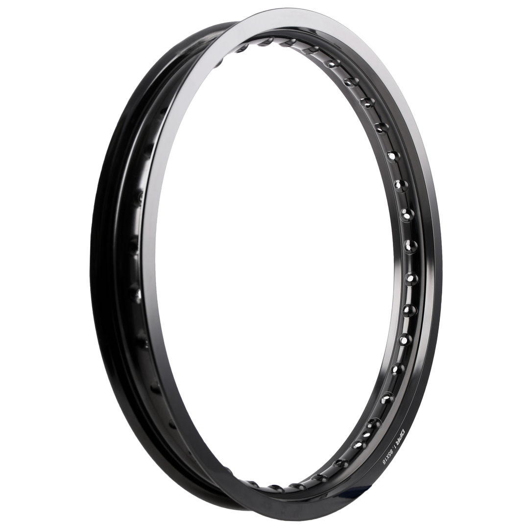 Obręcz koła 1,85x18 aluminiowa czarna MZ ETZ TS WSK DPR Classic