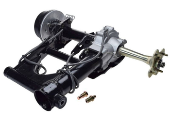 Wahacz tył + oś + przekładnia do atv bashan bs250s