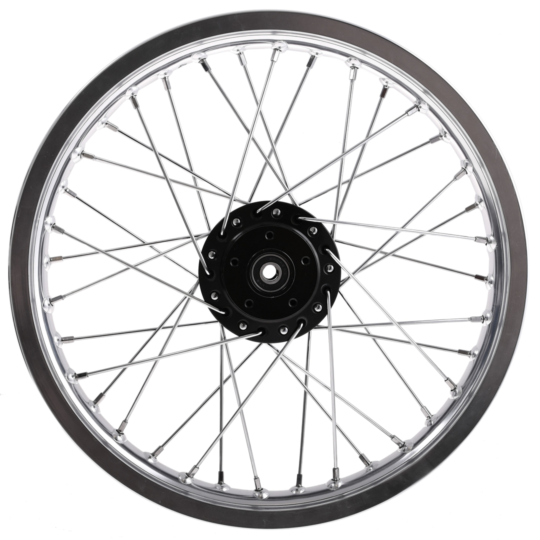 Koło jezdne 2,15x16 Simson S51 alu szprychy chrom DPR