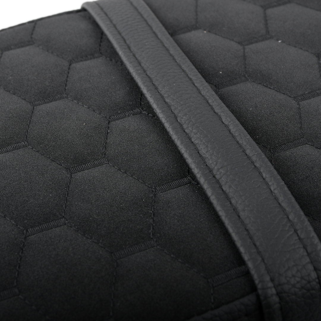 Siedzenie pikowane honeycomb czarne + czarne szwy Simson S50 S51 S70 DPR