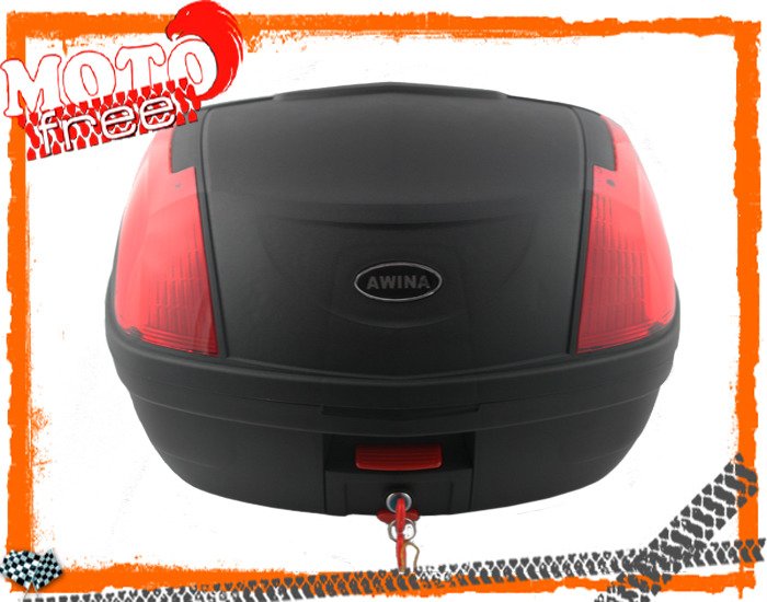 Kufer duży 46L na dwa kaski  Kufer na motocykl AWINA 56×43×33CM