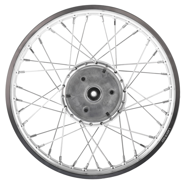 Koło jezdne 1,40x16 Simson S50 S51 aluminiowa obręcz szprychy inox Delux