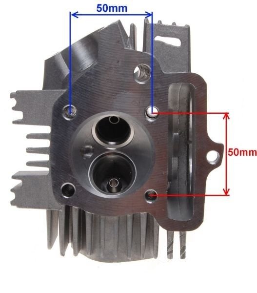 Głowica cylindra cross quad atv 4t 125ccm