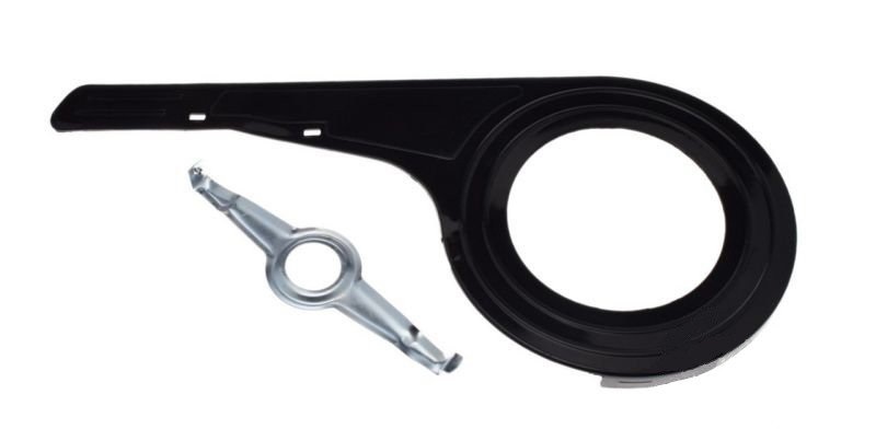 Osłona mechanizmu rowerowego 48 zębów 520x230