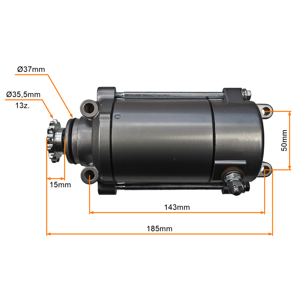 Rozrusznik elektryczny 13z do silnika LIFAN-253FMN 150cc 250cc
