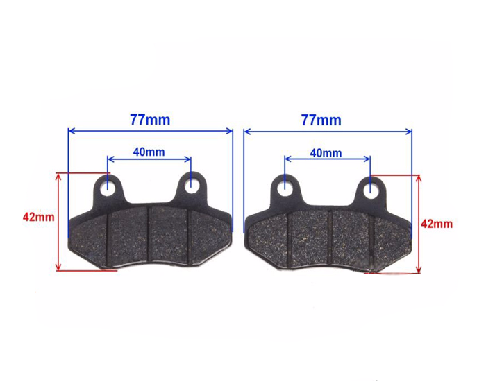 Klocki hamulcowe kpl romet via city