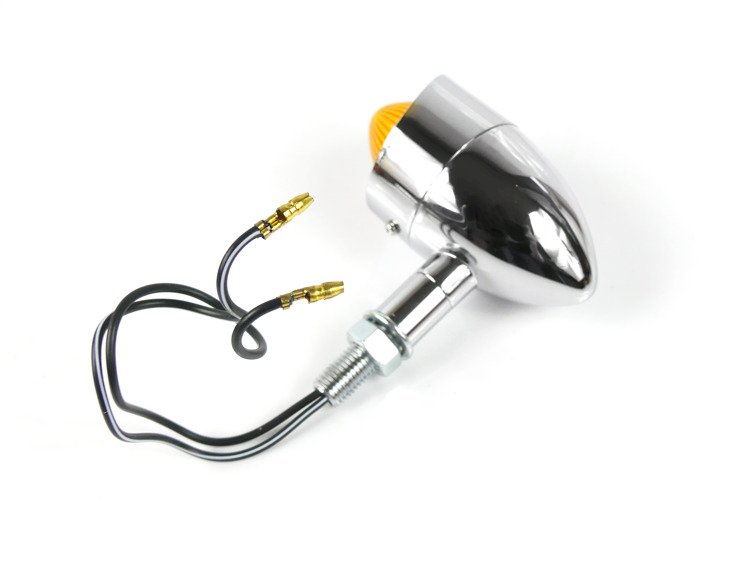 Kierunkowskazy kierunek harley metalowe chrom para