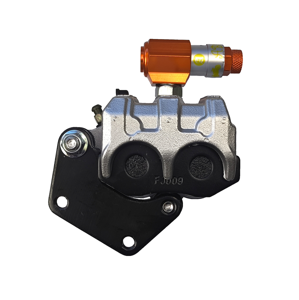 Zacisk hamulcowy przód z ABS z klockami hamulcowymi 4T GY6 125cc