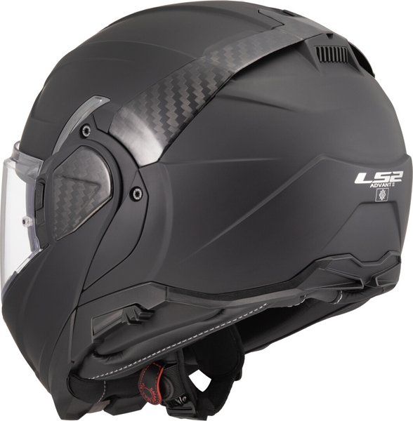 Kask szczękowy LS2 FF910 Advant II Solid Matt Black homologacja ECE 22.06