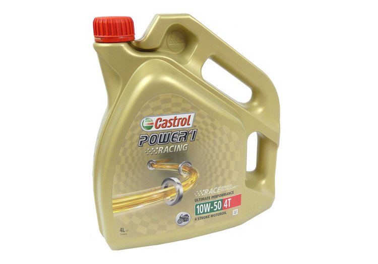 Olej motocyklowy castrol power 1 racing 10w50 4l