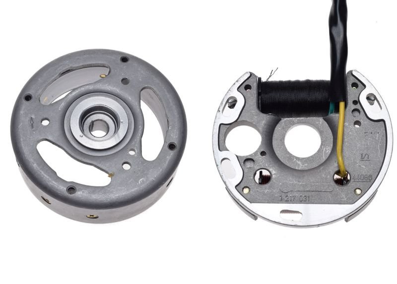 Stator Koło Magnesowe Cewka Motorower PUCH MAXI