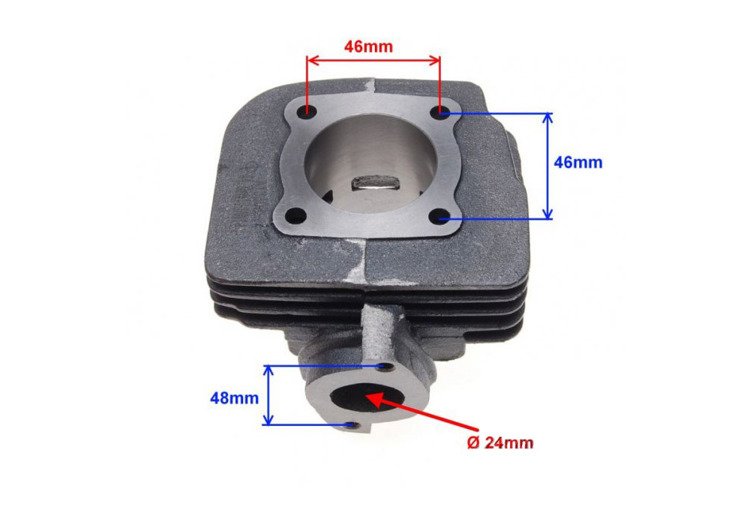 Cylinder 60cm3 kpl suzuki adress ap aprilia