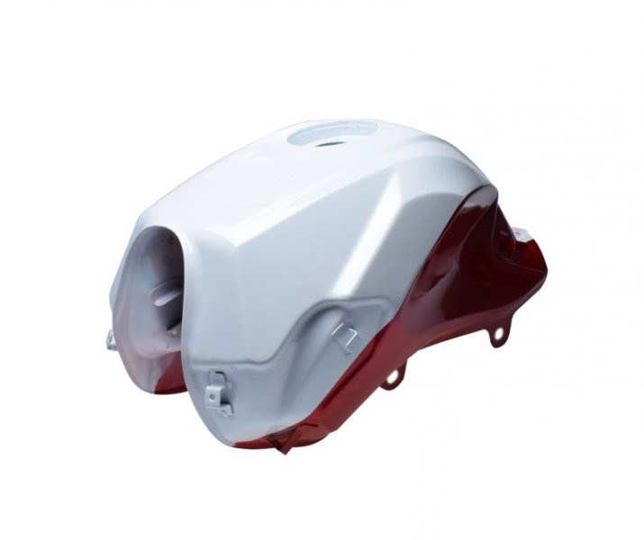 Zbiornik paliwa do junak 904 Euro4 biało/czerwony
