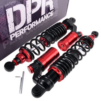 Amortyzatory tył 360mm gazowe czarno czerwone Simson DPR Performance