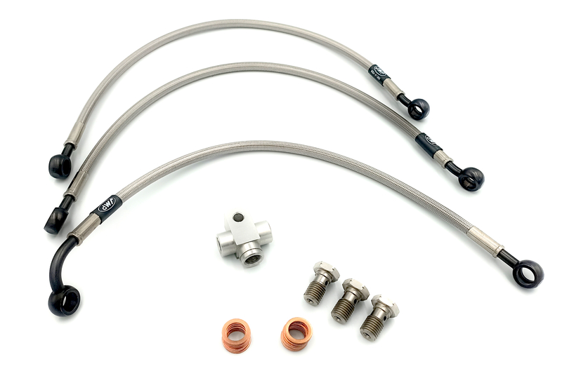 Yamaha Fz8 Fz1 R6 Przewód hamulcowy przód przedni JMP w oplocie