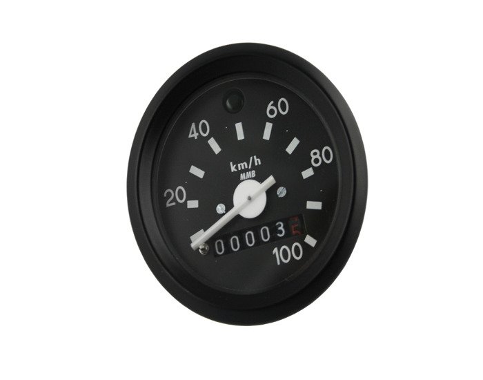 Simson s51 licznik 100km czarny kontrolka org mmb