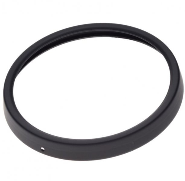 Ramka reflektora lampy przód czarna Simson SR50