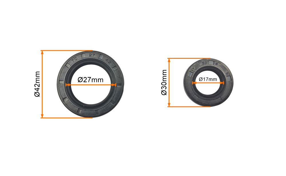 Przekładnia simmeringi skuter 4T 139QMB GY6 50/80cc 16 zębów Barton Romet