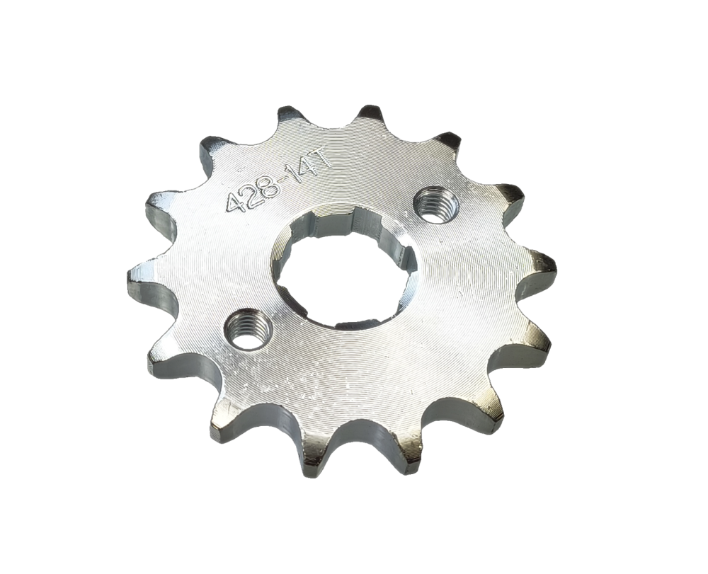 Zębatka przód 14z 428H 18/20 mm + zabezpieczenie quad atv cross