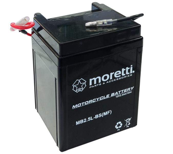 Akumulator Moretti AGM MB2,5L-C 2,5Ah