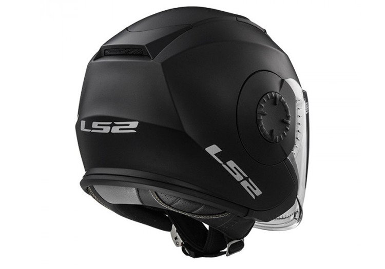 Kask otwarty ls2 of570 verso solid matt black