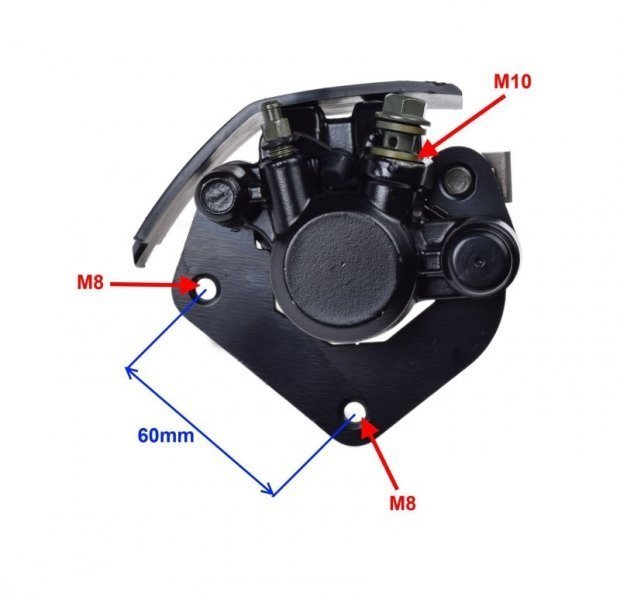 Junak 901 901S 902 904 Zacisk Hamulca na przód Romet K125