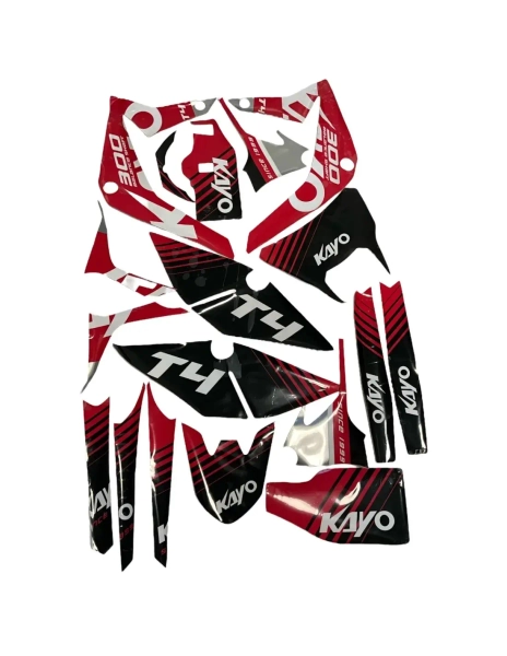 Okleina komplet grafik dirtbike Kayo T4 300 Enduro