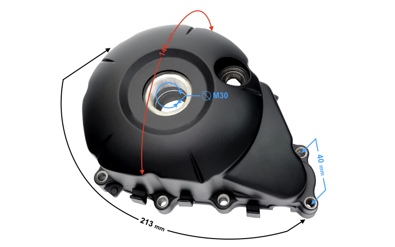 Pokrywa silnika- iskrownika do Barton Blade 125