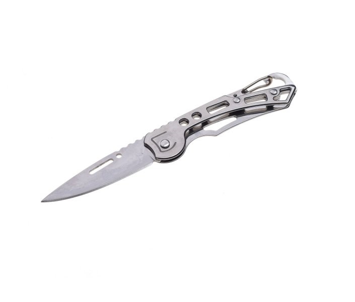 Nóż składany srebrny 153mm