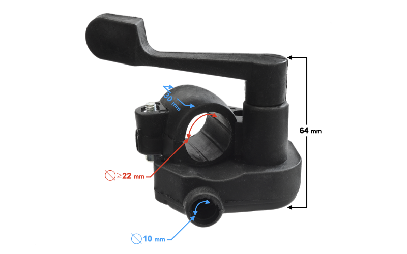 Manetka gazu do ATV 200/250 cc