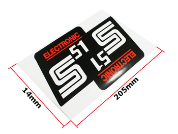 Naklejka naklejki simson s51 elektronik kpl