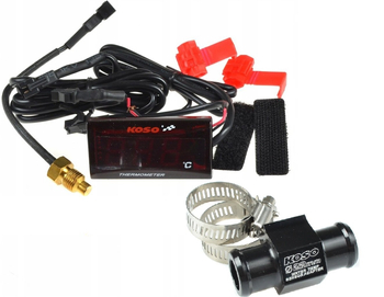 Wskaźnik Temperatury Termometr Adapter 22mm Koso Replika