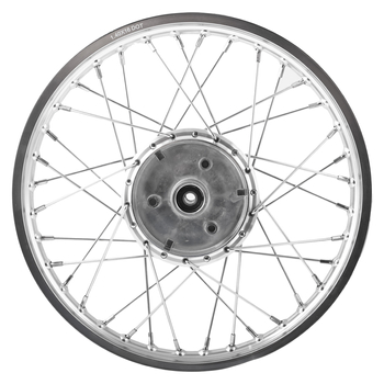 Koło jezdne 1,40x16 Simson S50 S51 aluminiowa obręcz szprychy chrom Delux