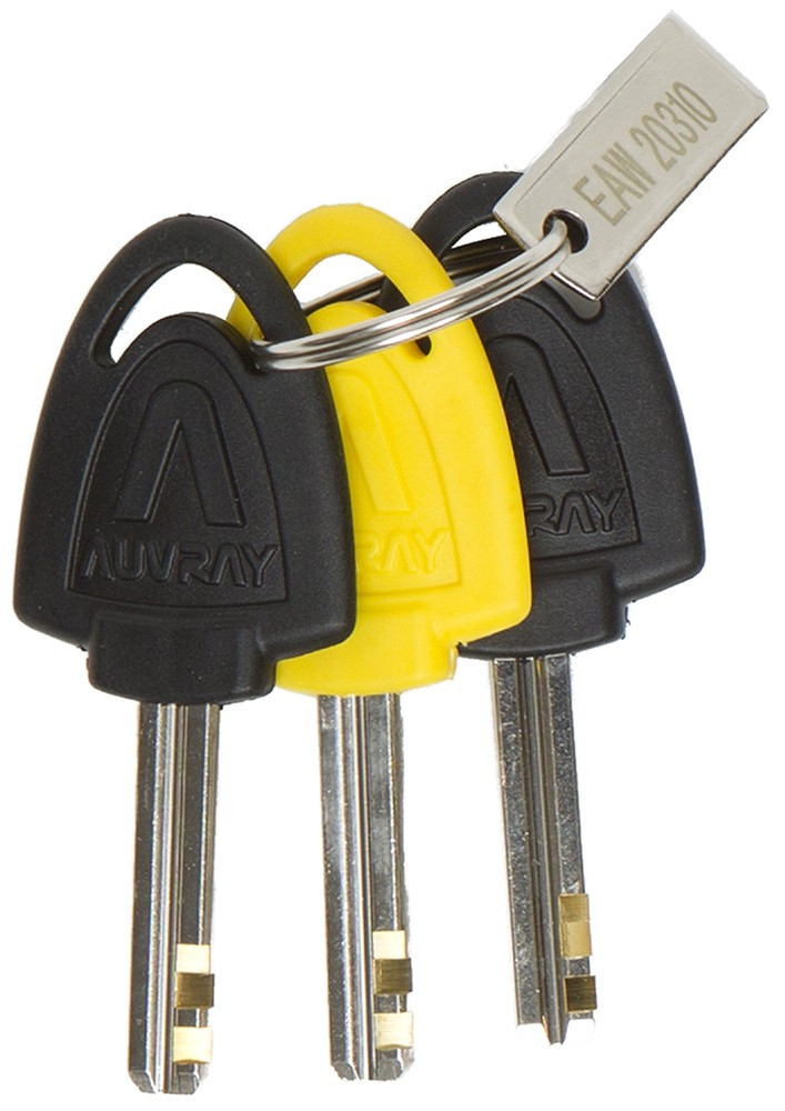 AUVRAY blokada na tarczę z alarmem B-LOCK 10mm Inox stal nierdzewna