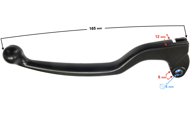 Dźwignia ręczna sprzęgła klamka do Barton Sprint 1