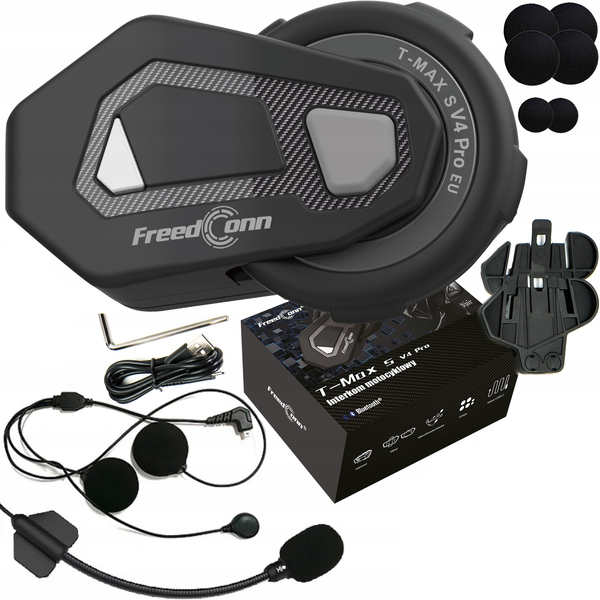 FreedConn Intercom Motocyklowy T-MAX S V4 Pro