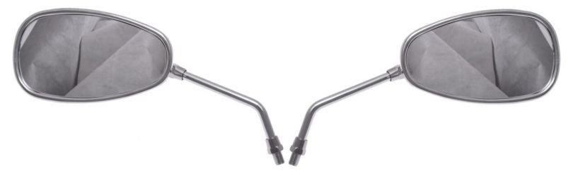 Lusterka chrom z orłem M10 homologacja Honda Suzuki Kawasaki BMW Daelim SYM