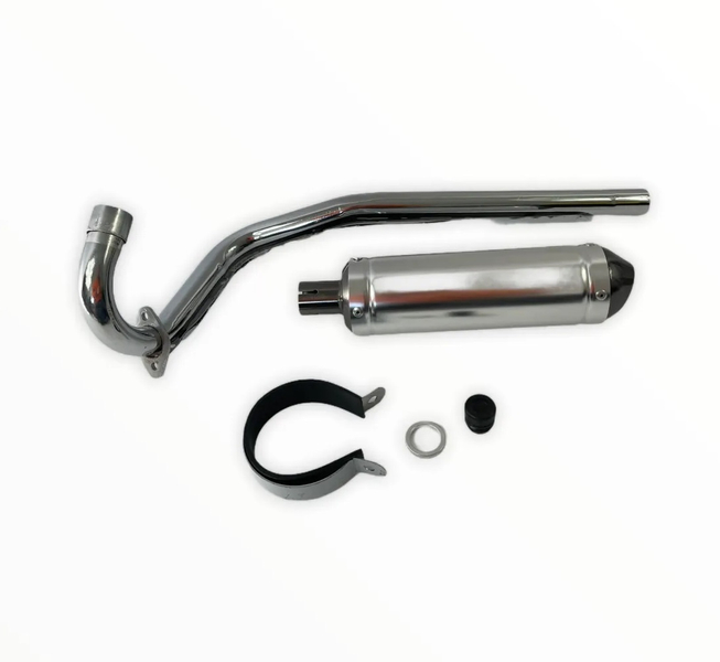 Wydech ze stali nierdzewnej pitbike MRF 80 Runner Kayo TS90 TS90-R