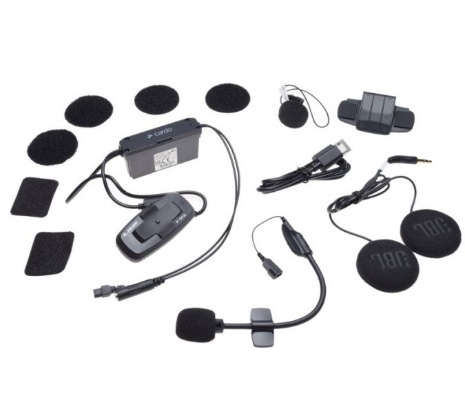 Zestaw słuchawkowy interkom LS2 4X by CARDO na jeden kask głośniki JBL FF901 FF906 OF603 FF811