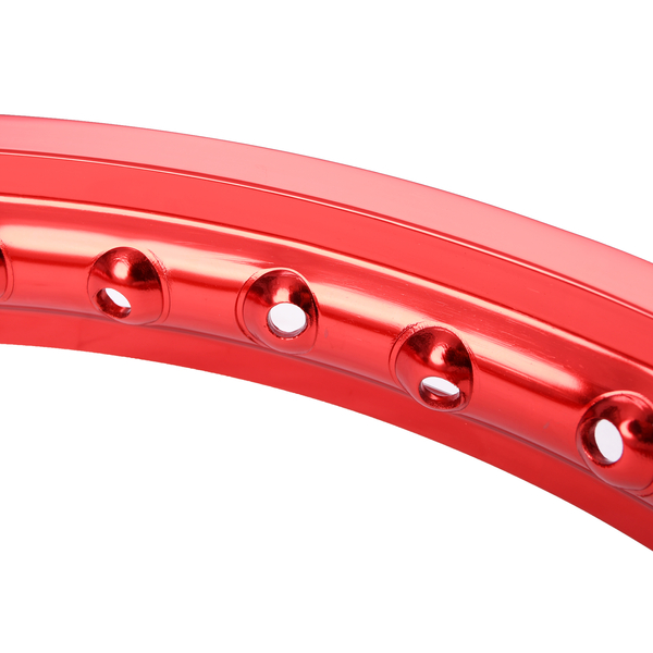 Obręcz koła 1,50x16 aluminiowa czerwona Simson DPR Classic