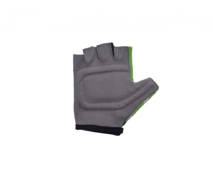 Rękawice rowerowe dziecięce junior biało zielone