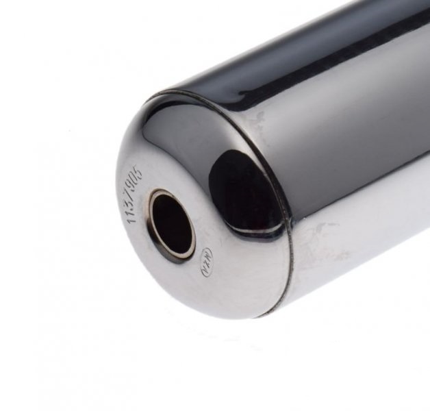 Tłumik z mocowaniem chrom simson s51 enduro mza