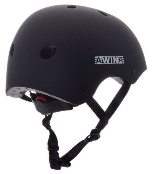 Kask rowerowy awina by moon bmx l szary mat mtv12