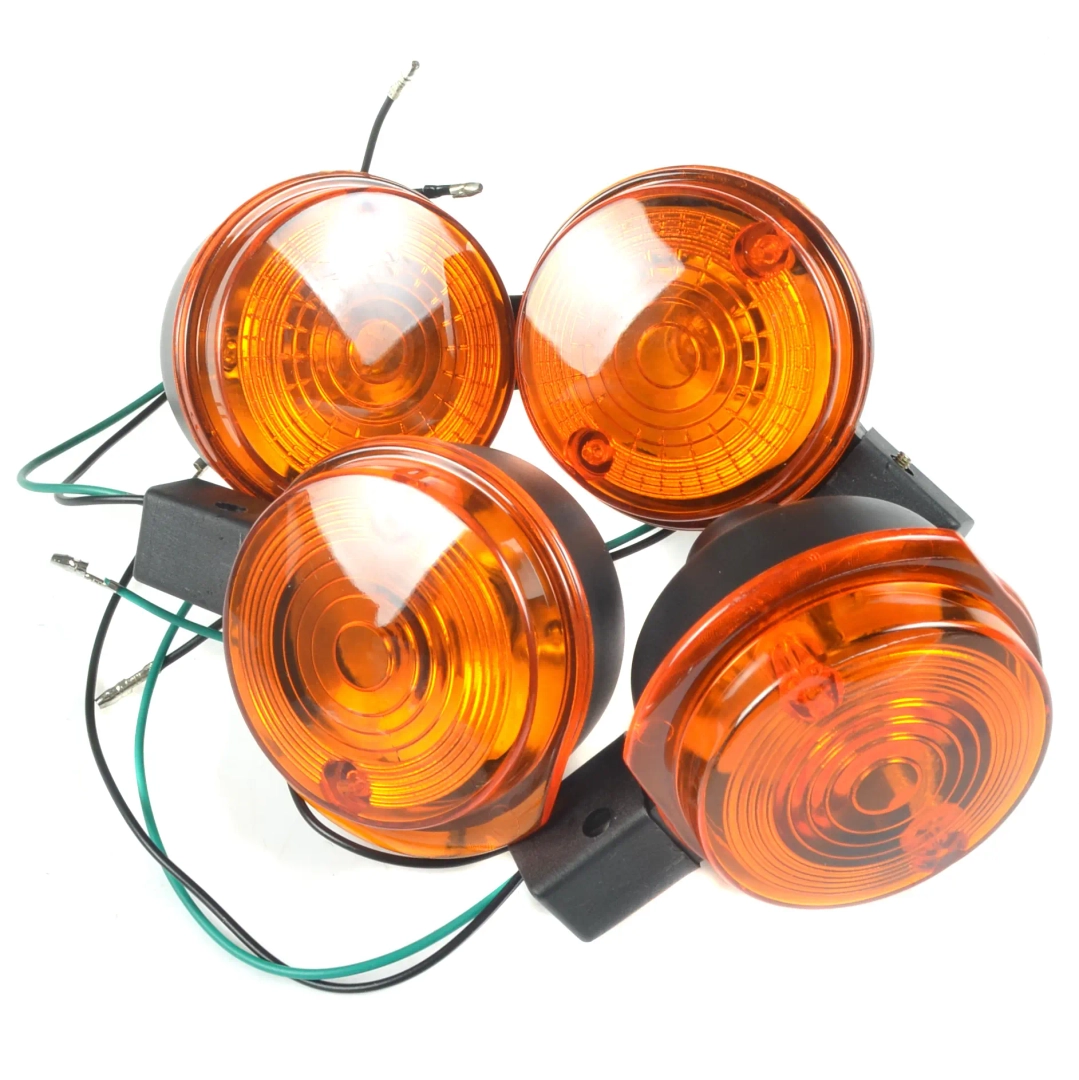 Kierunkowskazy przód tył okrągłe Simson komplet