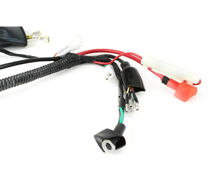 Wiązka przewodów z rozrusznikiem instalacja elektryczna pitbike Kayo TS90