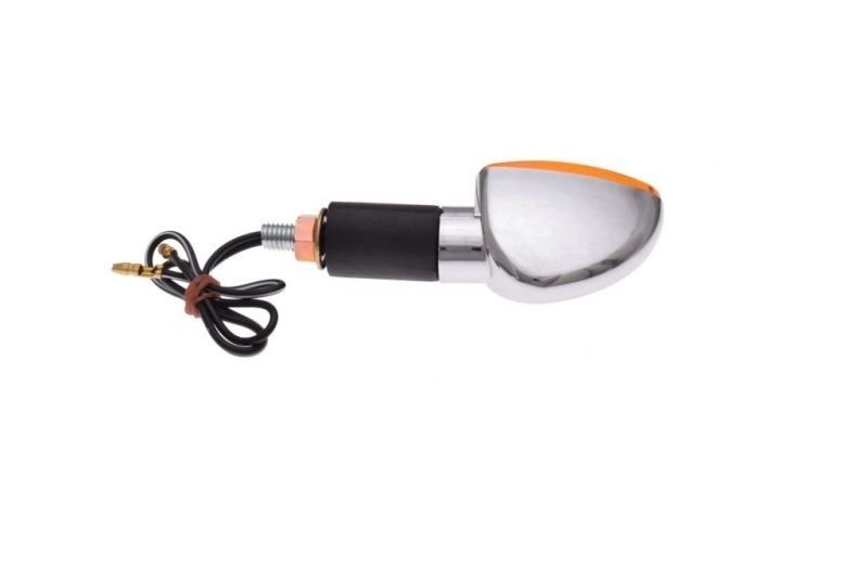 Kierunkowskaz owal chrom prawy przód